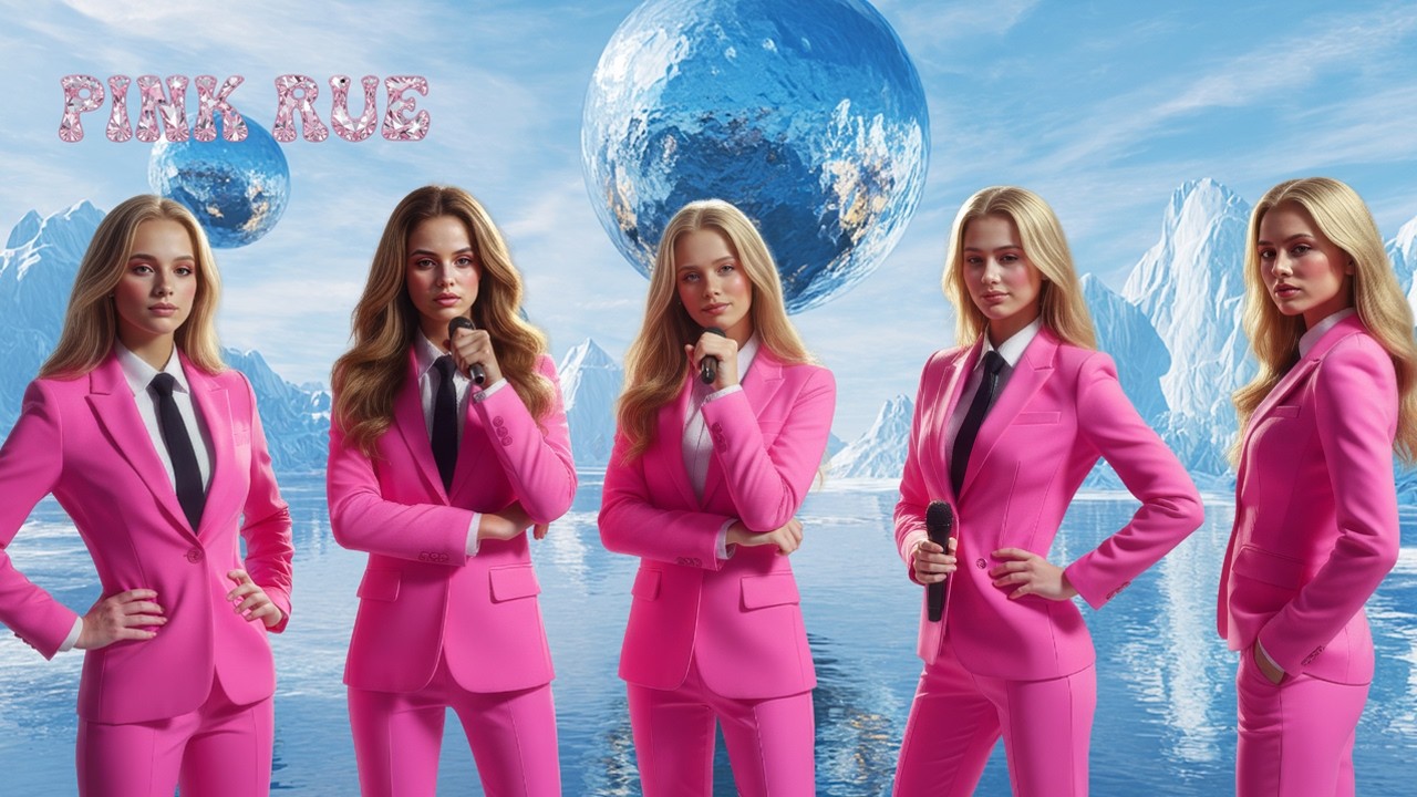 Pink Rue - Hard Ice | K-Pop | New K-Pop Band 2026 | Black Pink Type | 케이 | 떡상띵곡  |  Girl Power
