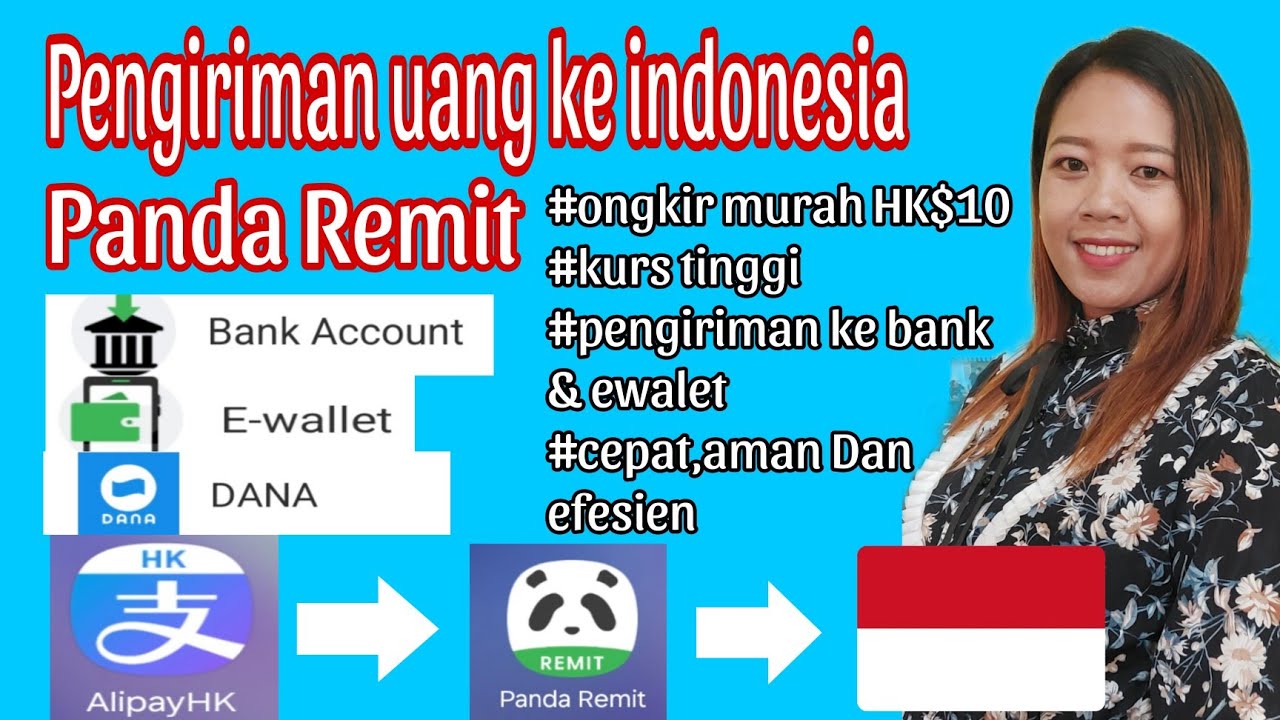 Cara kirim uang menggunakan panda remit ke Indonesia lewat Alipay Hongkong