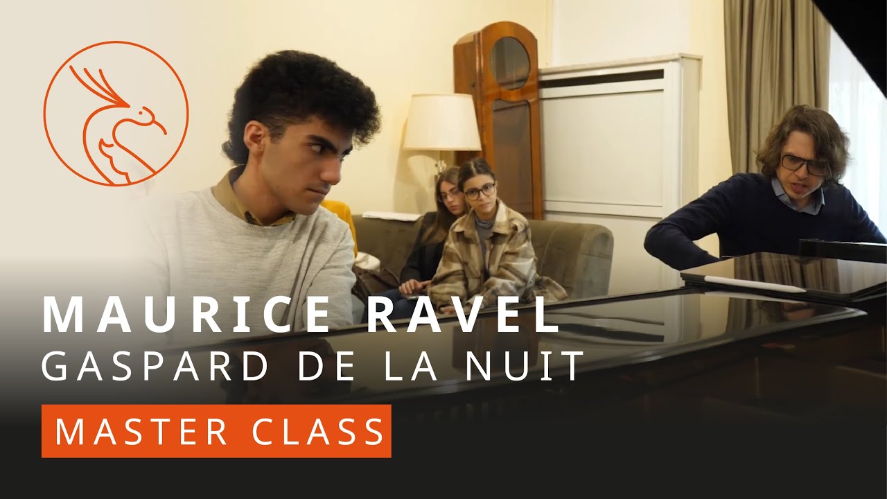 STUDY Maurice RAVEL's Gaspard de la nuit, M. 55: I Ondine with French pianist Lucas Debargue