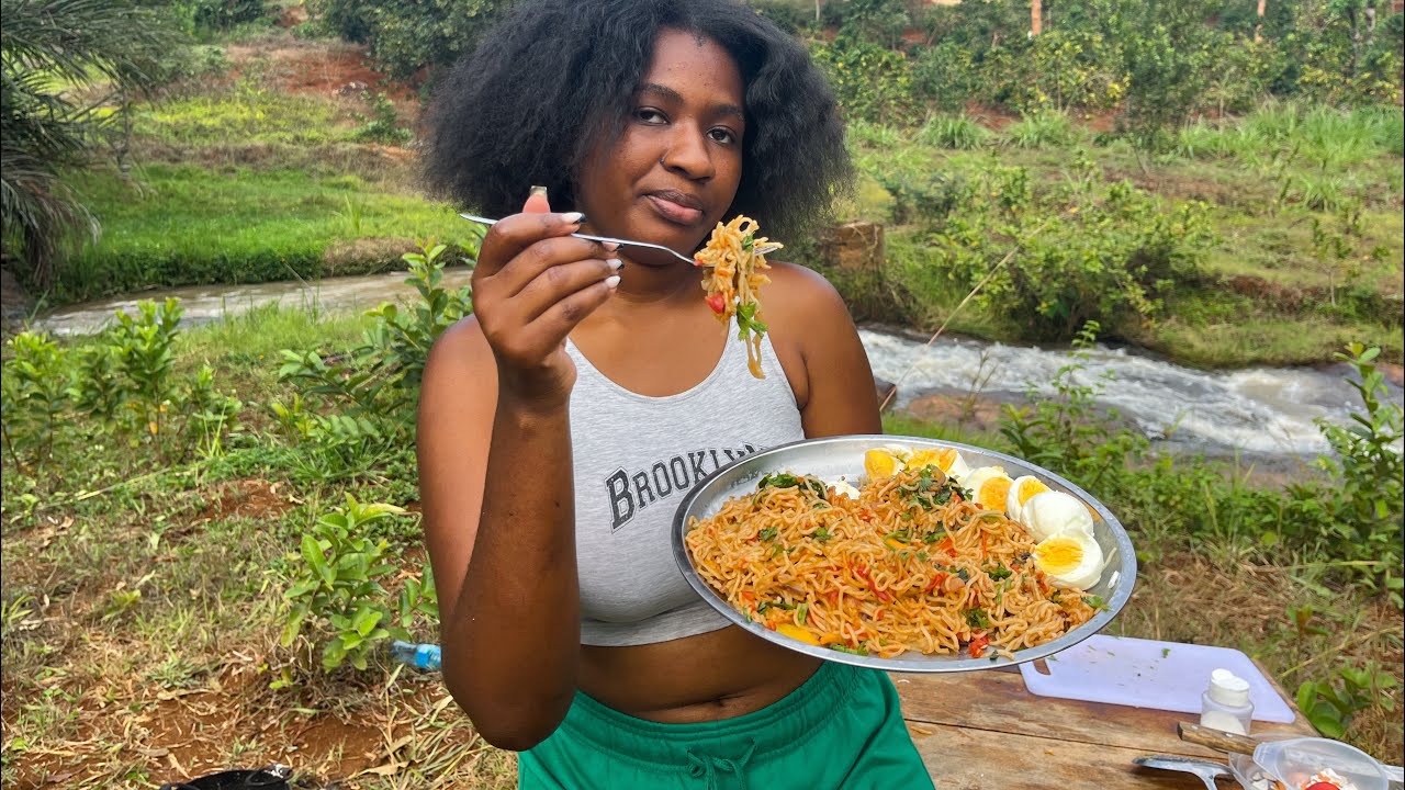 I Cooked a $2 Meal with 4 Eggs in the Wilderness (Survival Cooking)