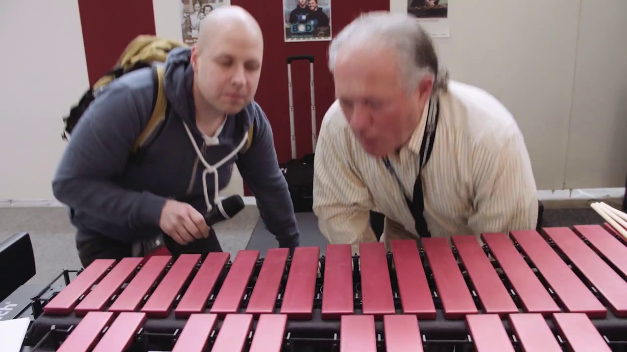 WeeklyGroove – L. H. Stevens and Tuomo Huhdanpää checking Malletech Omega Vibe