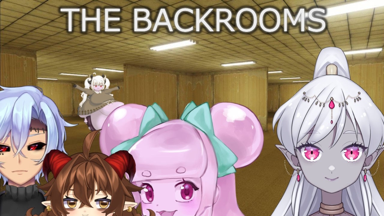 【Backrooms: Escape Together】WITH @GurenViscus @FrankeyDr @JELLYVENOGRACH @busujimabibi