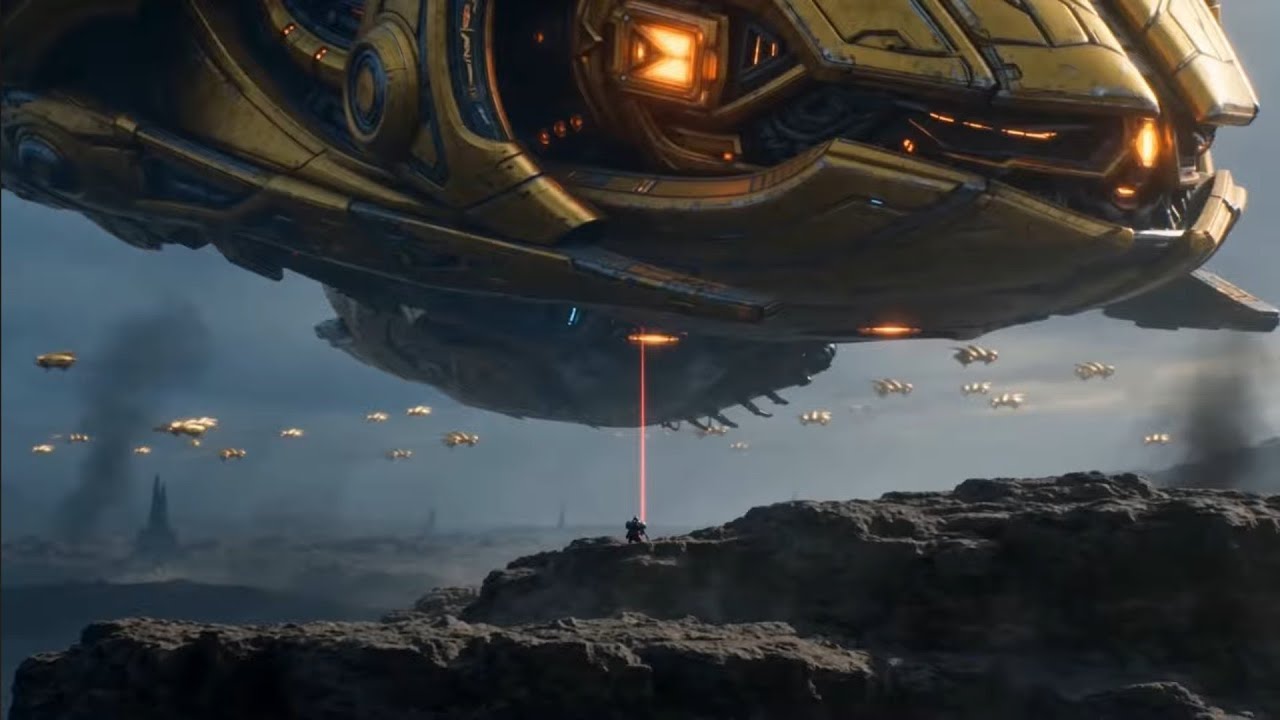 StarCraft Cinematic &ndash;Protoss vs. Terran / Carrier has arrived!