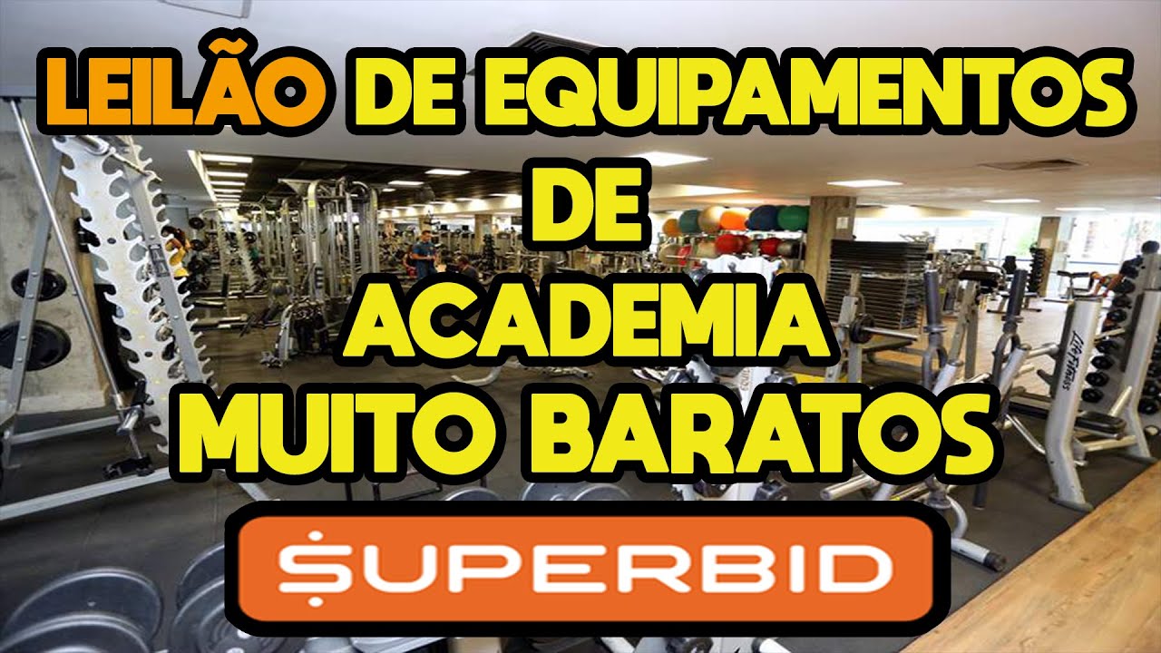 MONTANDO UMA ACADEMIA COM POUCO DINHEIRO COMPRANDO TODOS OS APARELHOS EM LEILÃO.