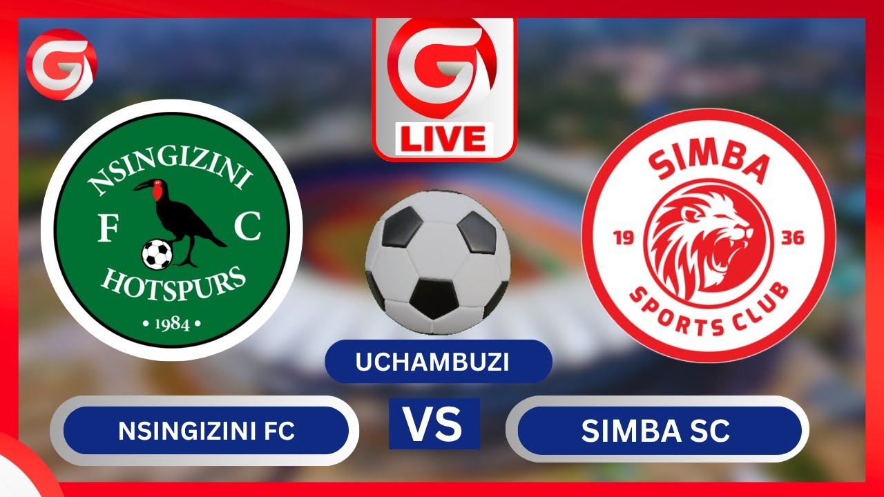 🔴#Live:NSINGIZINI FC ( 0 ) VS ( 3 ) SIMBA SC-SOMHOLOLO NATIONAL STADIUM-KLABU BINGWA-ESWATINI