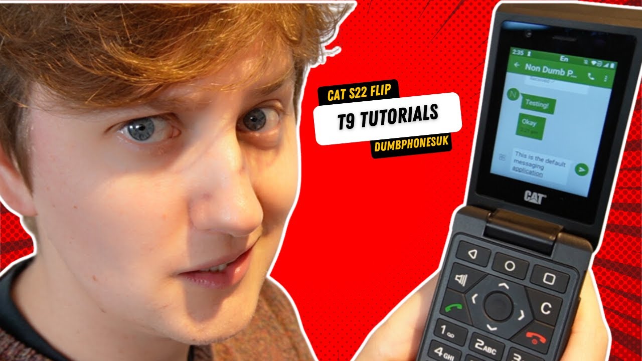 Учебник по набору текста T9: Старая клавиатура T9! || Телефон-раскладушка CAT S22