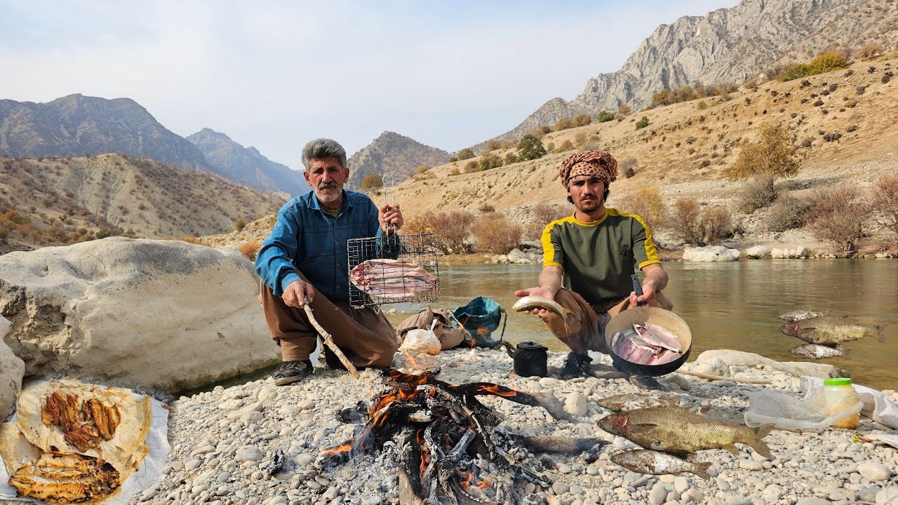 Survival in theWildandCrazy Mountains:DangerousMountain Fishing,Primitive Skills,and CookinginNature