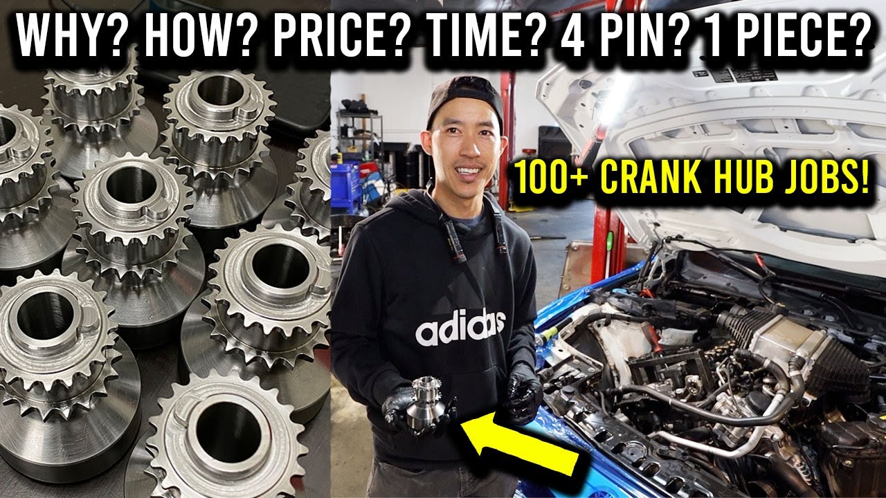 How to fix the BMW crank hub! (1 hour 100% DIY walk through)