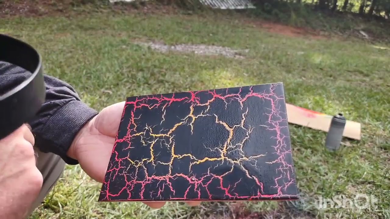 Montana Crackle Paint Testing - 9/27/25