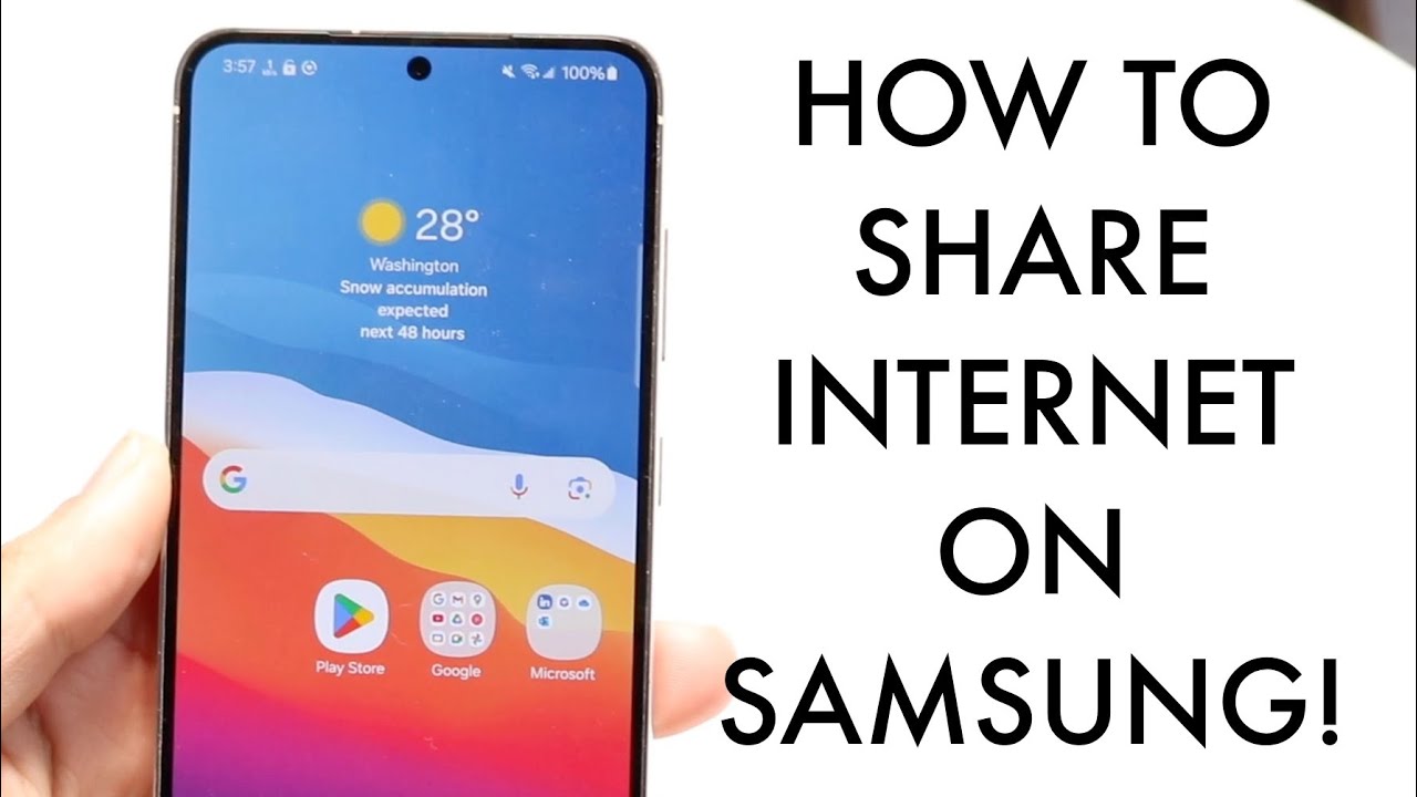 Как раздать Интернет с Samsung на другие устройства!