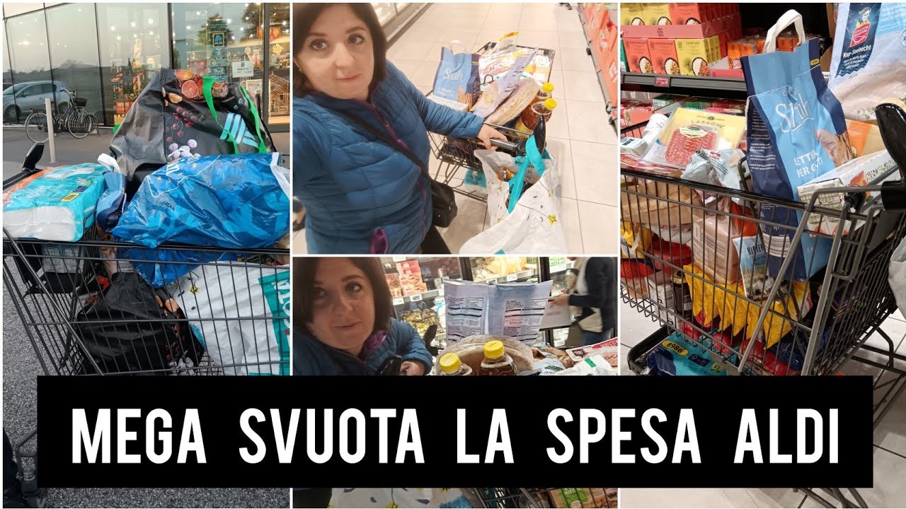 MEGA SVUOTA LA SPESA ALDI