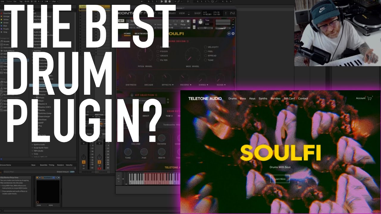 Teletone Audio Soulfi - Exploring A Very Soulful Drum Plugin - NervousCook$