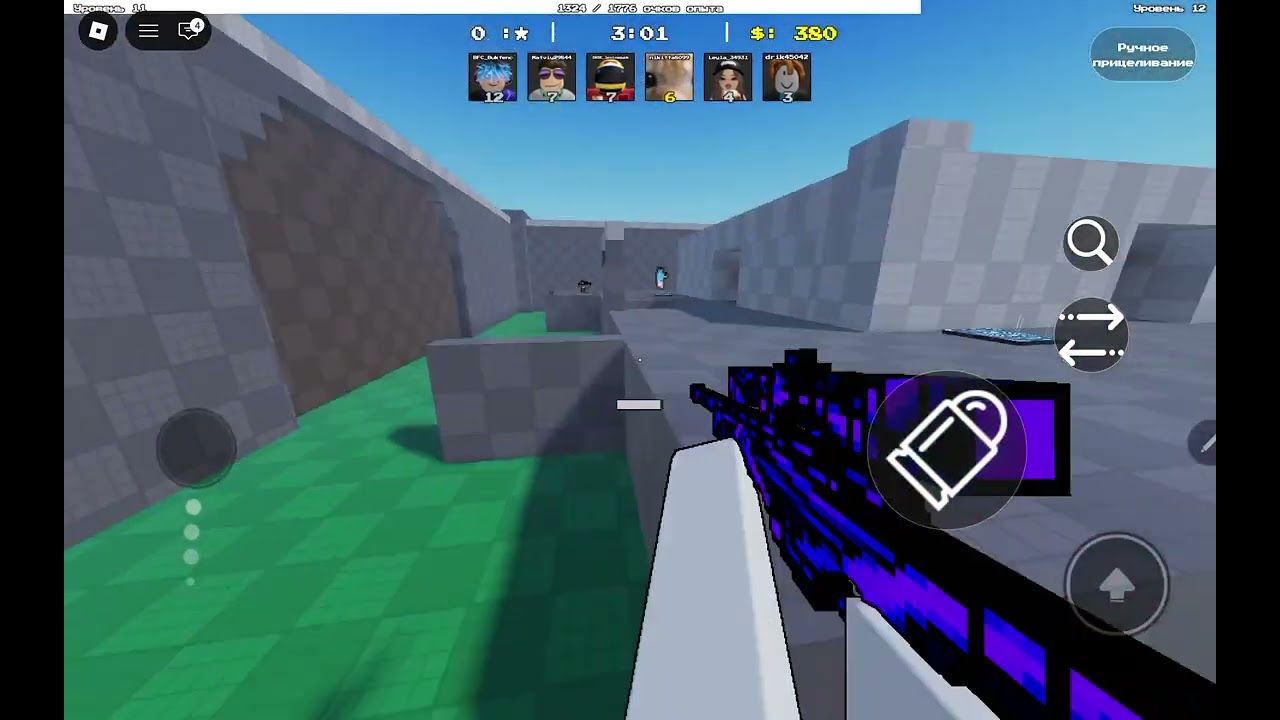 Я играю в флік в roblox