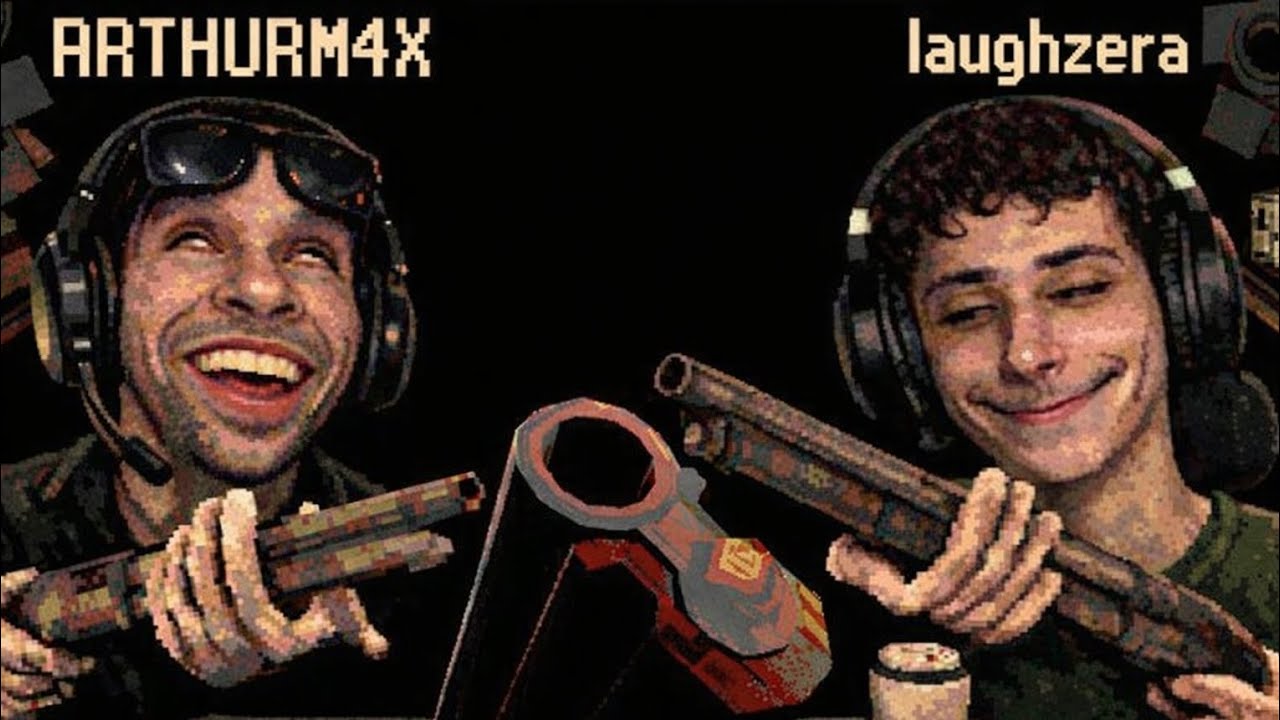 Arthur JOGA BUCKSHOT ROULETTE PELA PRIMEIRA VEZ, e o laughzera participou nisso tbm kaka