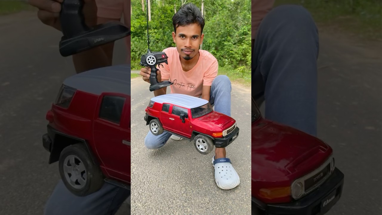 My Favourite big size remote control Fj Cruiser Car 🚘