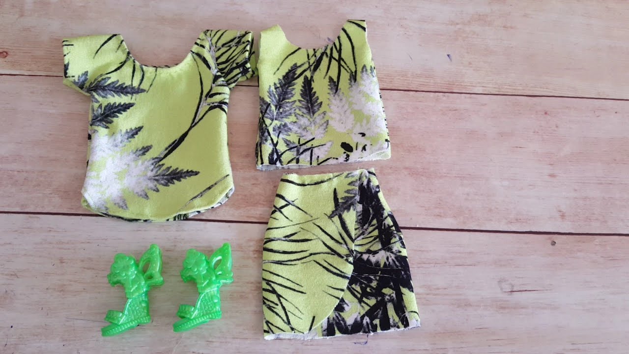 camisetas y falda con patrones