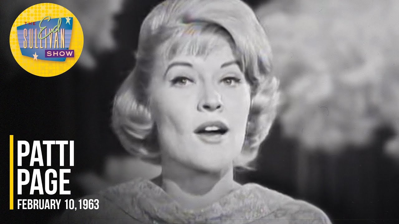 Patti Page "Big Daddy & Bill Bailey, Won't You Please Come Home" on The Ed Sullivan Show