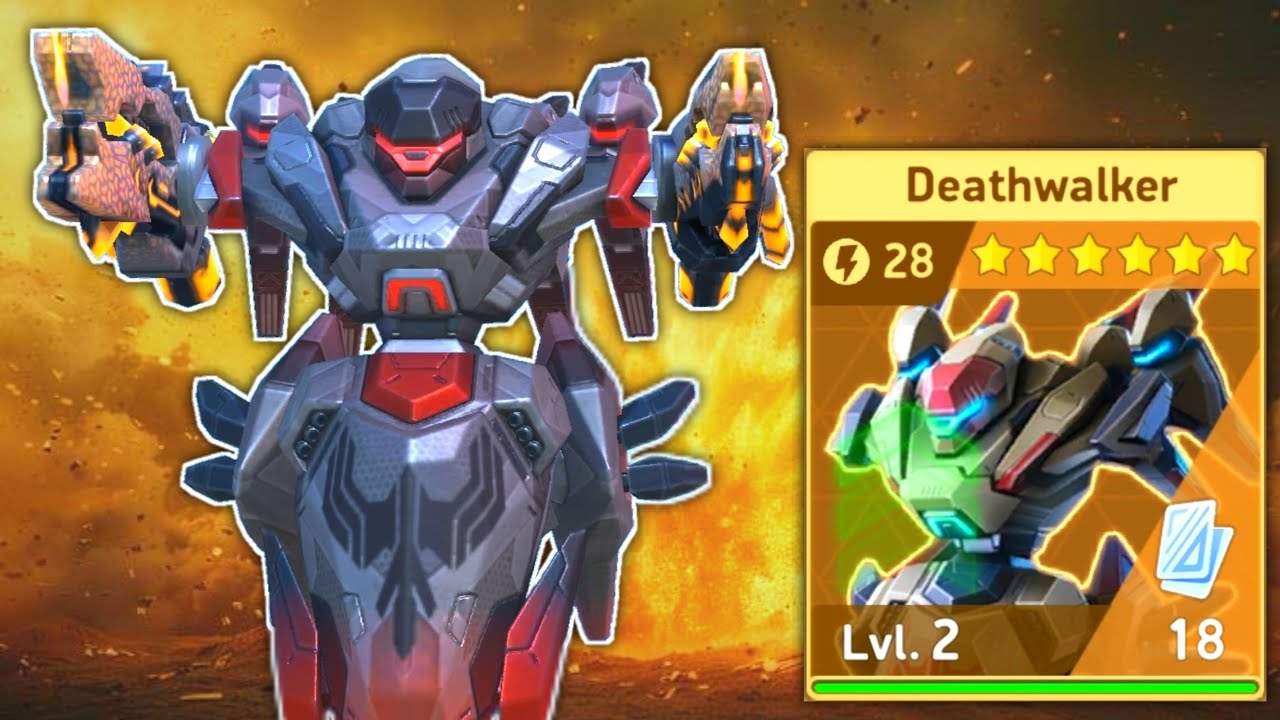 Deathwalker and Hellfire: Prepare For Total Destruction and Chaos - Mech Arena