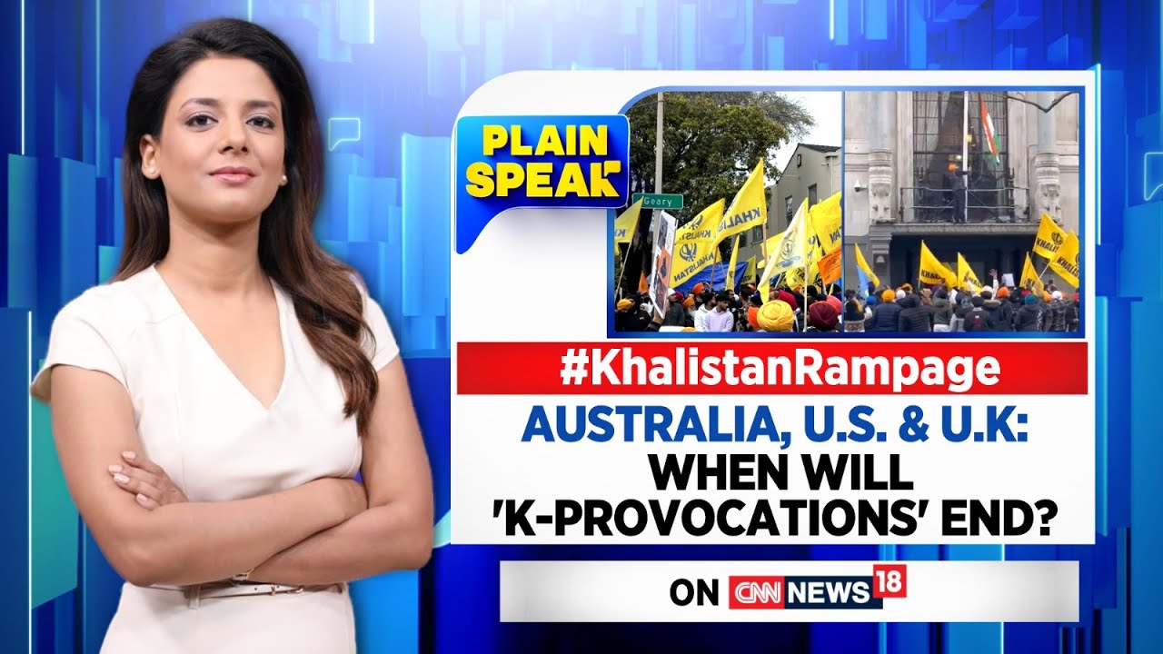 Khalistan Protest In London, Indian High Commission Vandalised | UK News | Amritpal Singh | News18