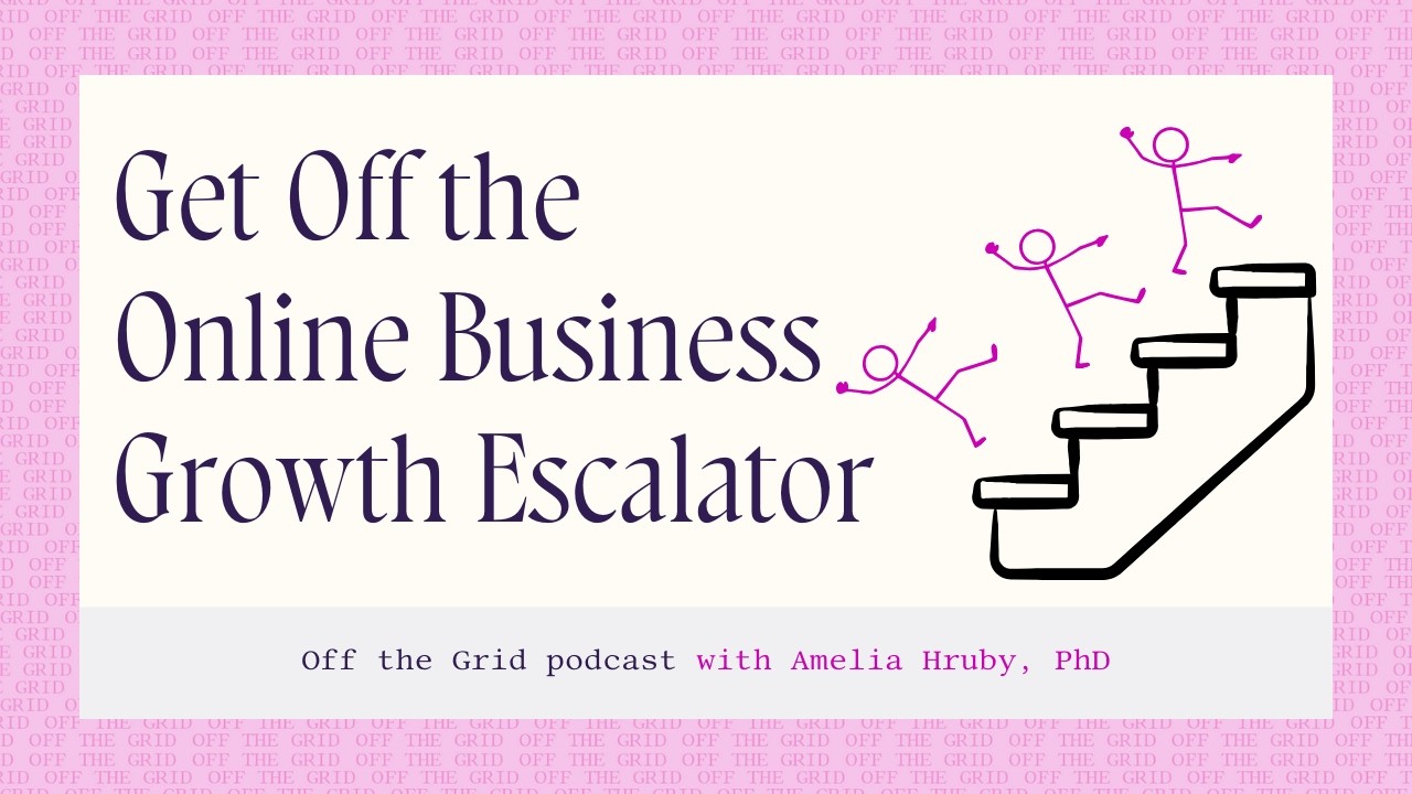 🧗🏻‍♀️ Getting Off the Online Business Growth Escalator [BEST OF]