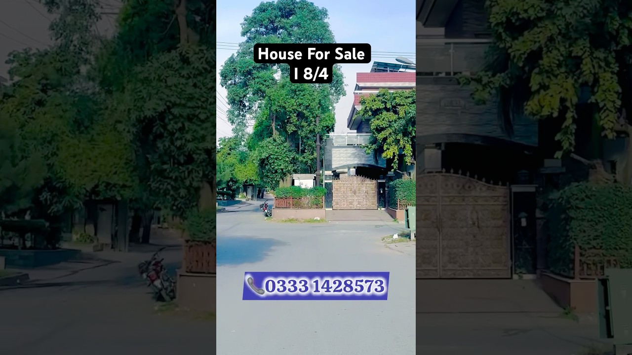 House For Sale in Sector I 8/4 islamabad #islamabad #realestate #houseforsale #property #house