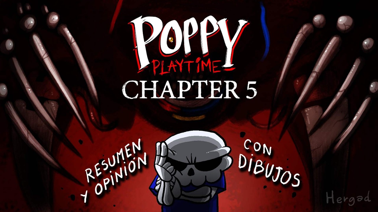 POPPY PLAYTIME Capítulo 5 Resumen y Opinión con Dibujos - Hergad