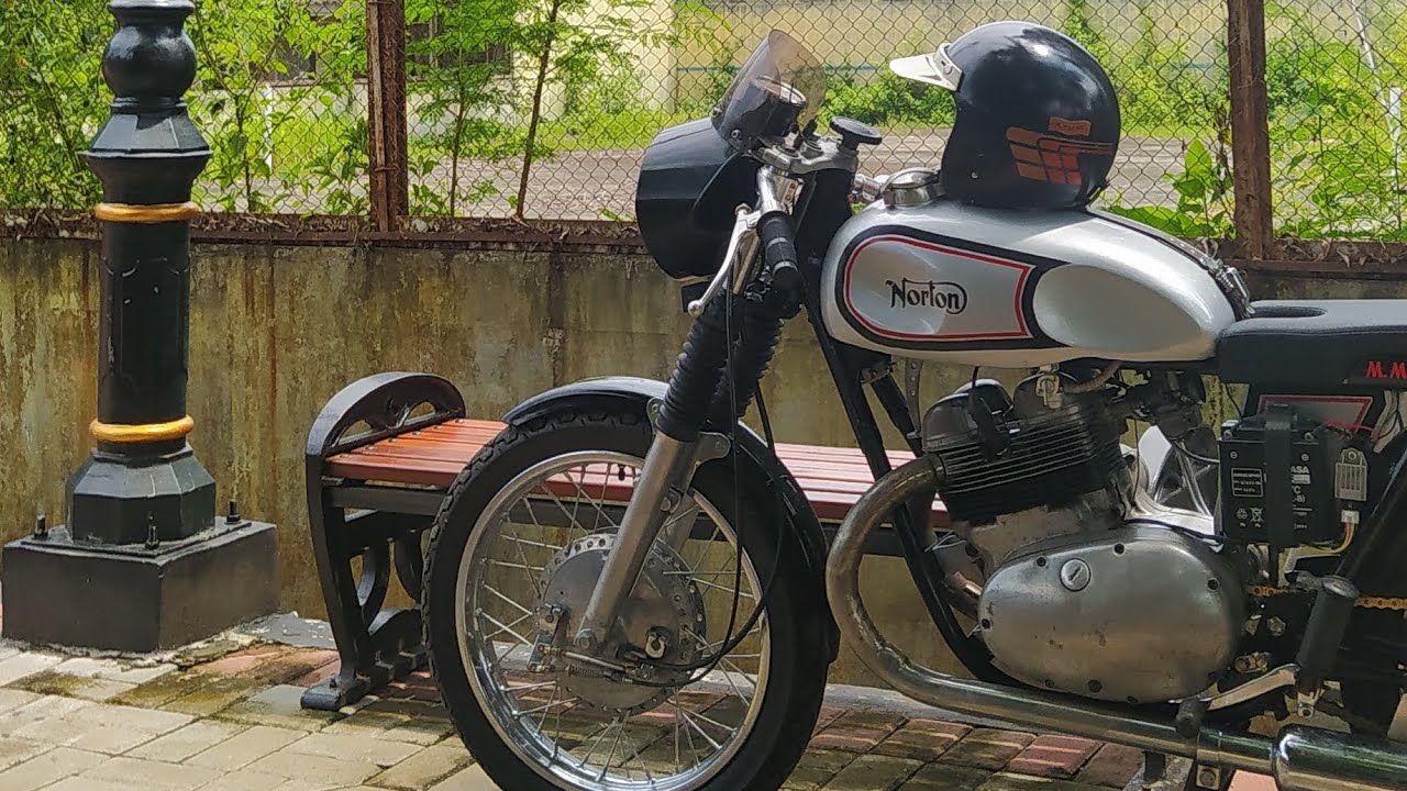 Norton Twin Racer 250 Jubilee Cold Start and Run #motorantik #motortua #bikers #motorbalap #racer