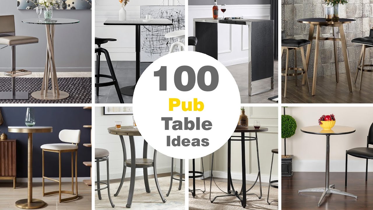 100 Pub Table Ideas 2024 // Types of Tables // Dining Area - Bar Area Furniture Ideas
