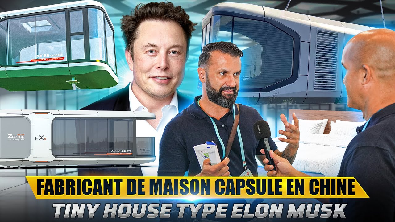 CAPSULE HOUSE MADE IN CHINA | VISITE USINE EN CHINE