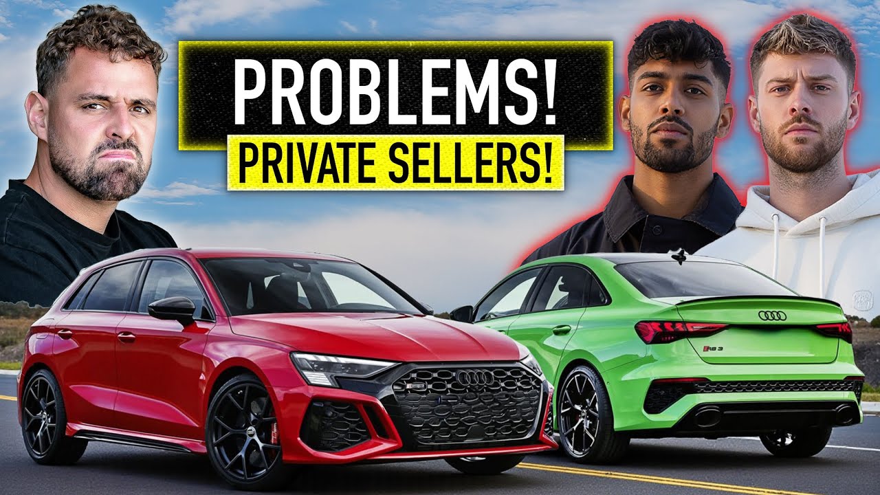 BUYING 2 BROKEN AUDI RS3s FROM PRIVATE SELLERS!