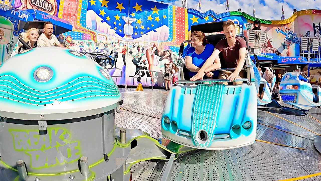 Break Dance - Bruch (Onride) Video Rheinkirmes Düsseldorf 2023