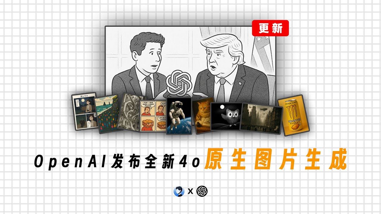 OpenAI深夜更新!ChatGPT画图能力史诗级飞跃！GPT-4o原生图像生成细节大公开！ChatGPT&rsquo;s New Image Generation !#openai #chatgpt #ai