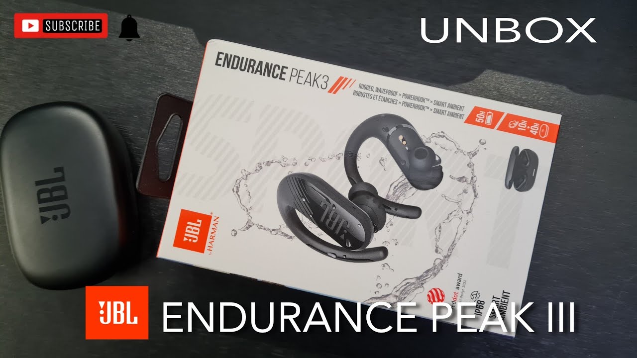 Unboxing - JBL Endurance Peak III🔥💥