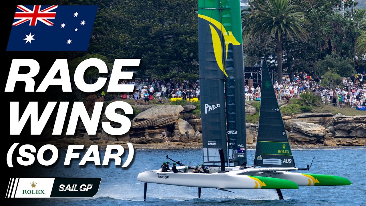 Australia SailGP Team WINS In The Season (So Far!) | SailGP
