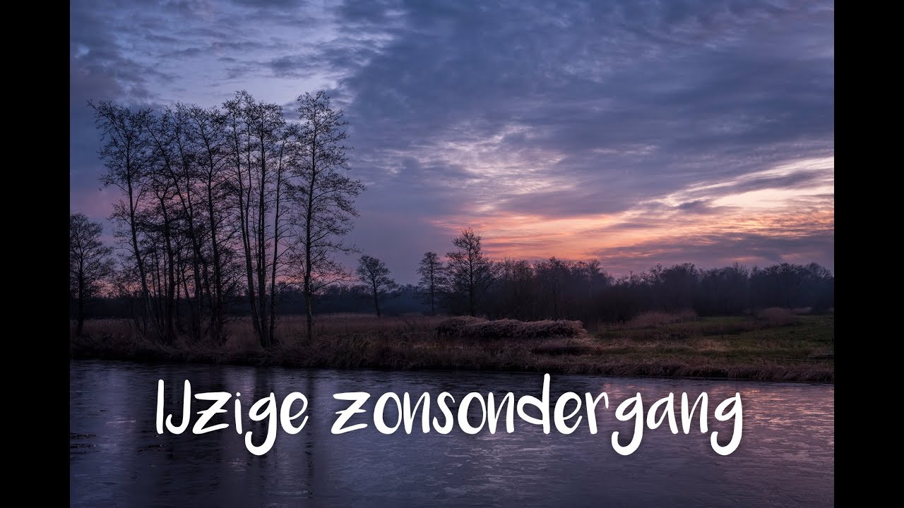 Ingezonden foto bewerking deel 43 : IJzige zonsondergang