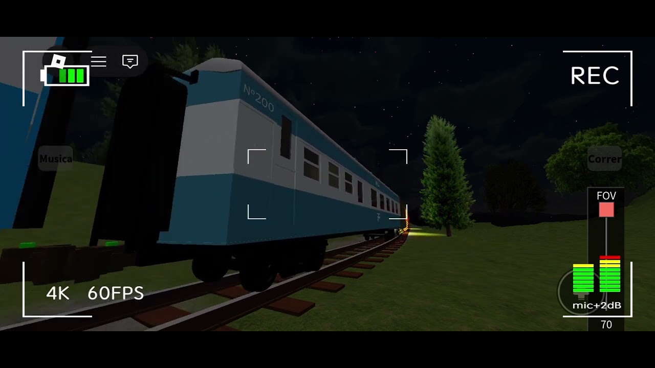 trem rffsa de 1980 passando