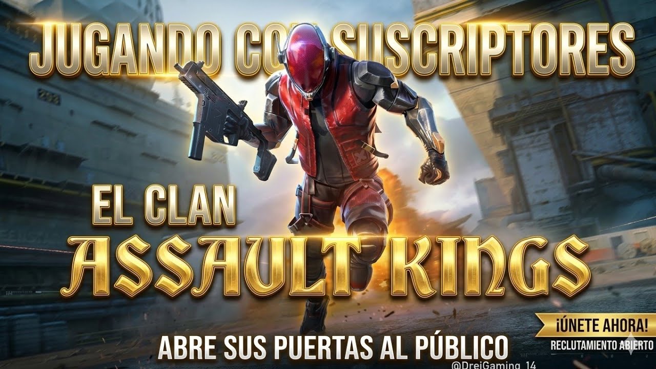 Jugando con SUSCRIPTORES y Reclutando para el CLAN en BLOOD STRIKE.