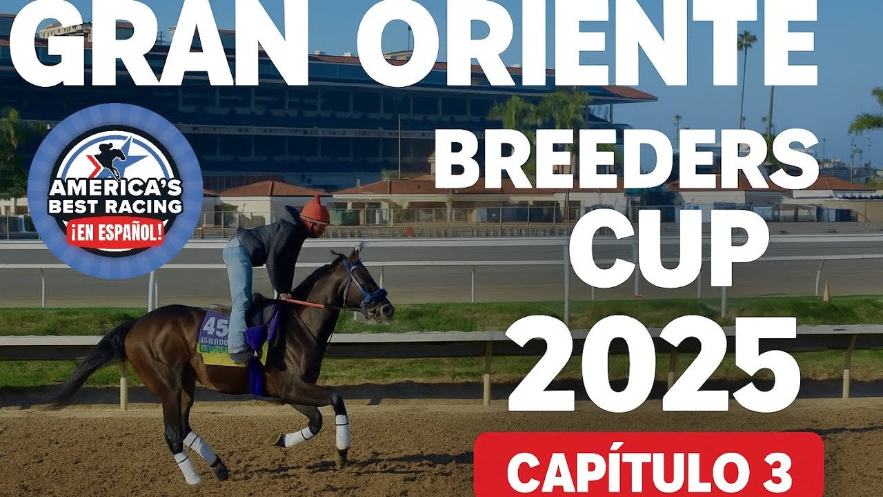 El sueño chileno en la Breeders’ Cup: Gran Oriente y José Miguel Álvarez, hasta el final 🇨🇱🏇