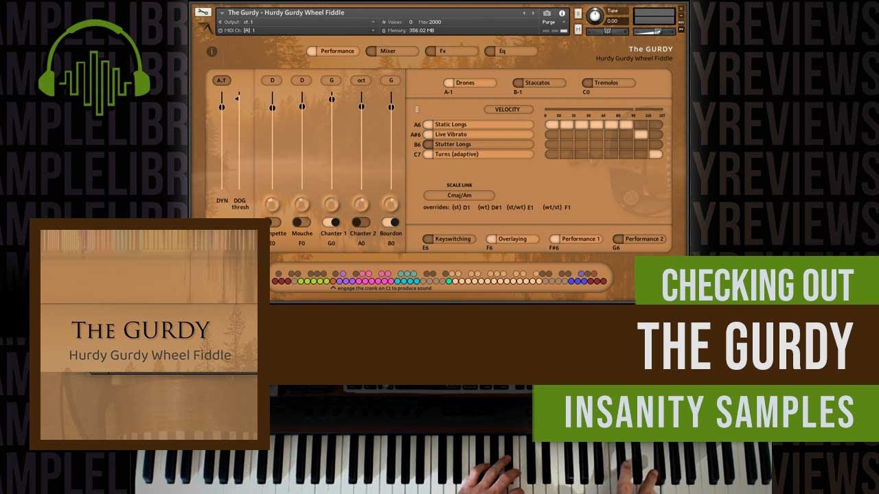 Checking Out: The Gurdy - Hurdy Gurdy Wheel Fiddle by Insanity Samples