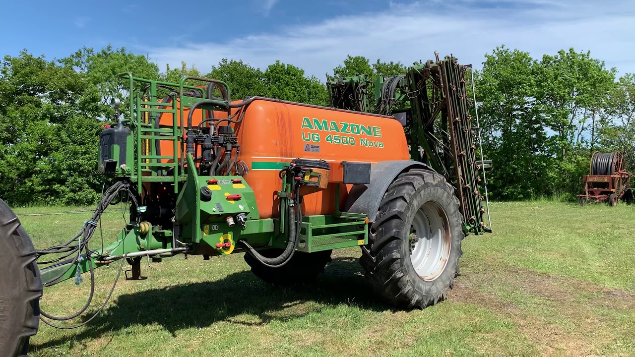 AMAZONE UG 4500 Nova trailersprøjte 245.695 på Klaravik Danmark.dk