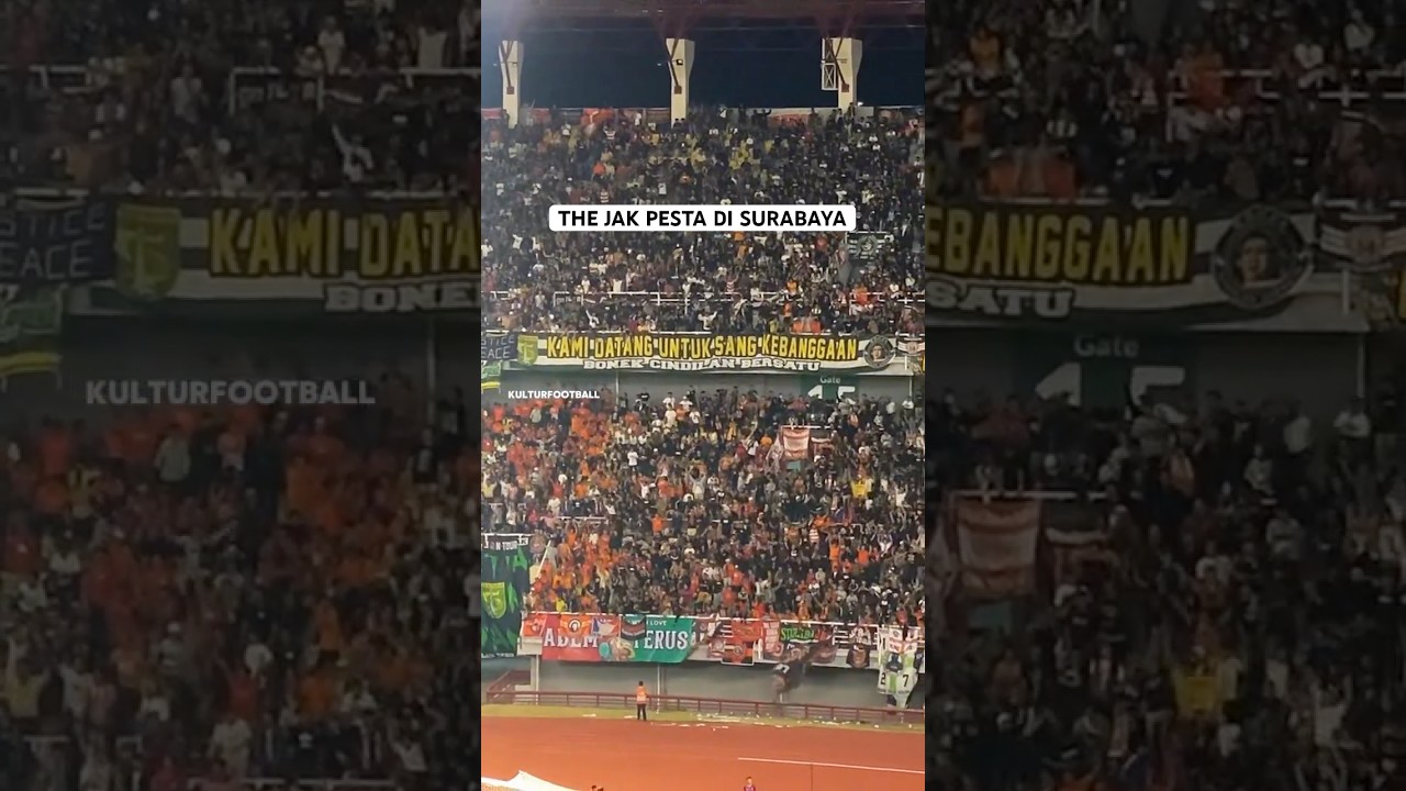 The Jak Pesta di Surabaya #persija #persijajakarta #thejak #awaydays