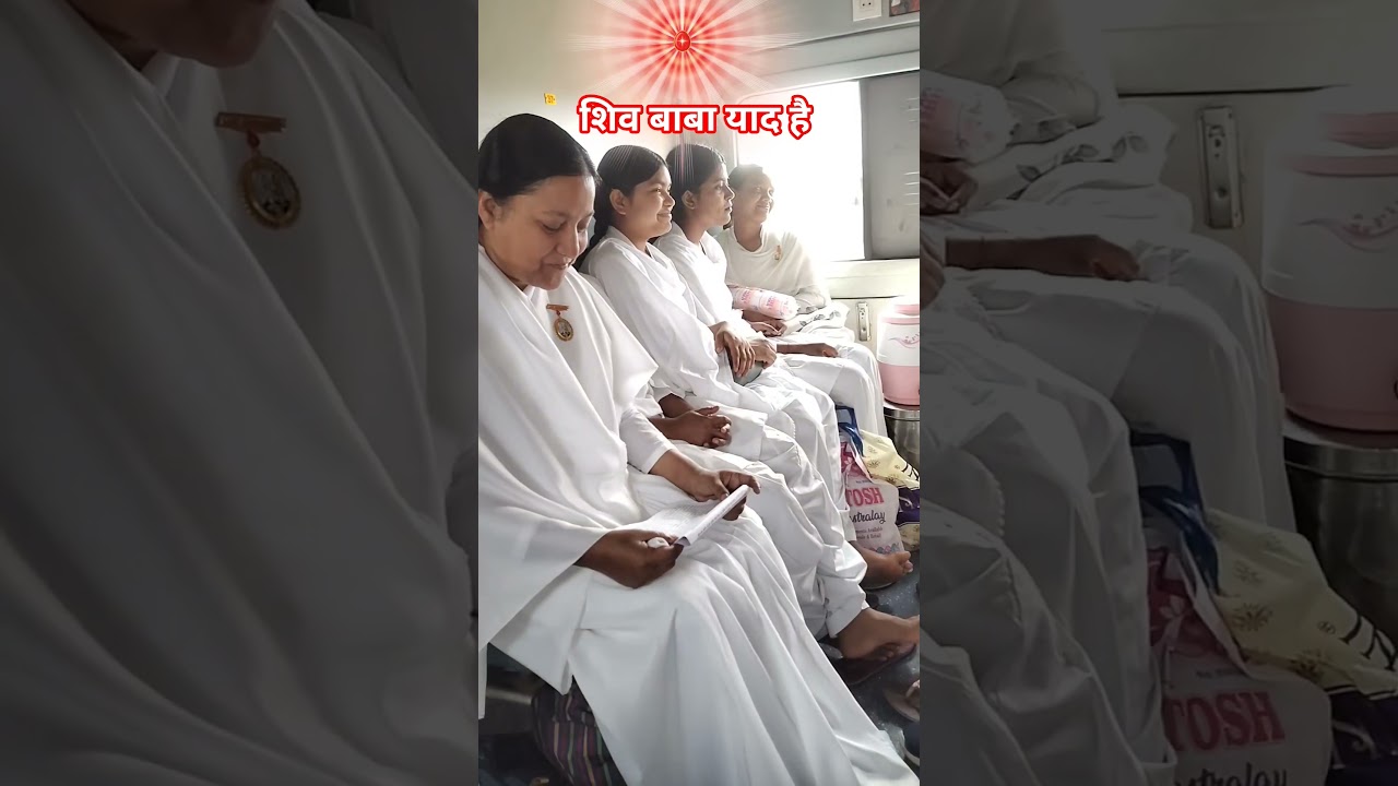 ट्रेन में मुरली सुनते हुए 🧘 | मधुबन का पावन सफर 🚆 | BK Lifeया