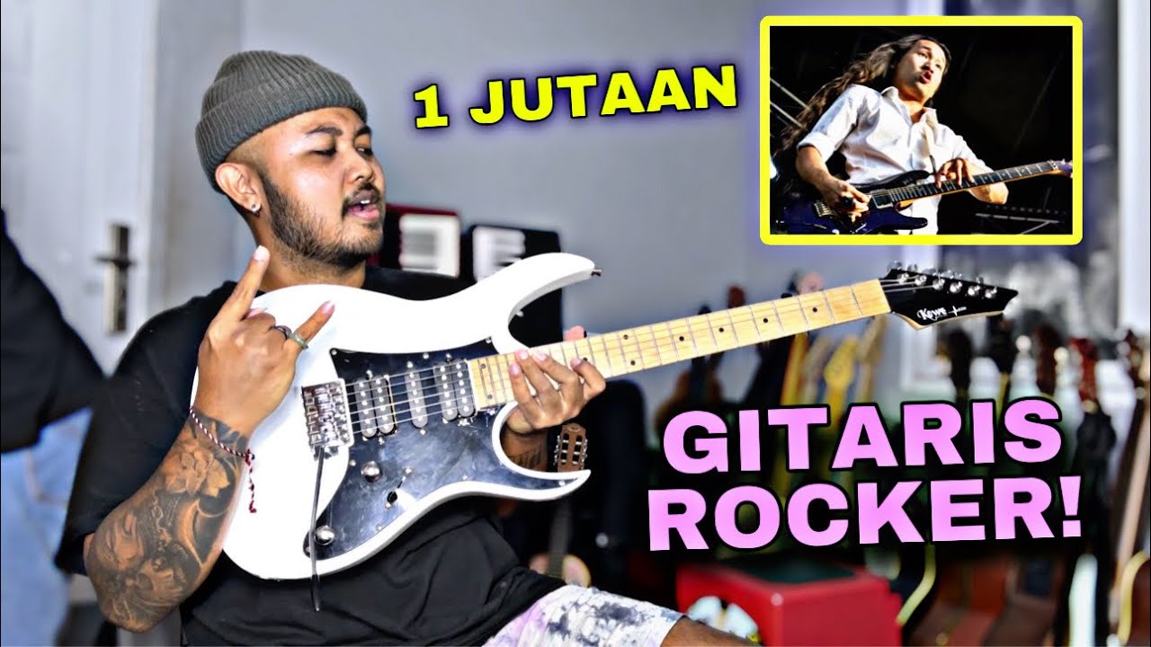 Gitarnya Dragon Force Cuma 1 Jutaan? Review Gitar Listrik Murah Kowe Art Series! Buatan Solo!