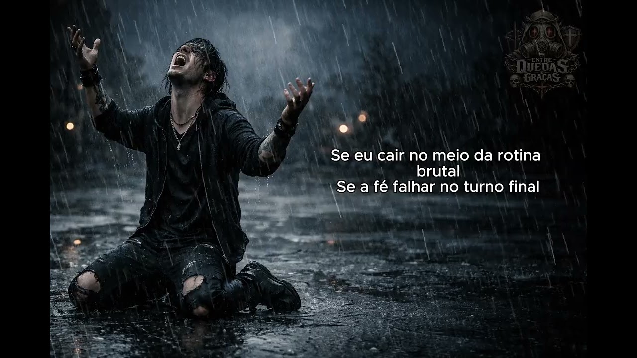 Entre Relógios e Orações - Entre Quedas E Graças (lyric vídeo)