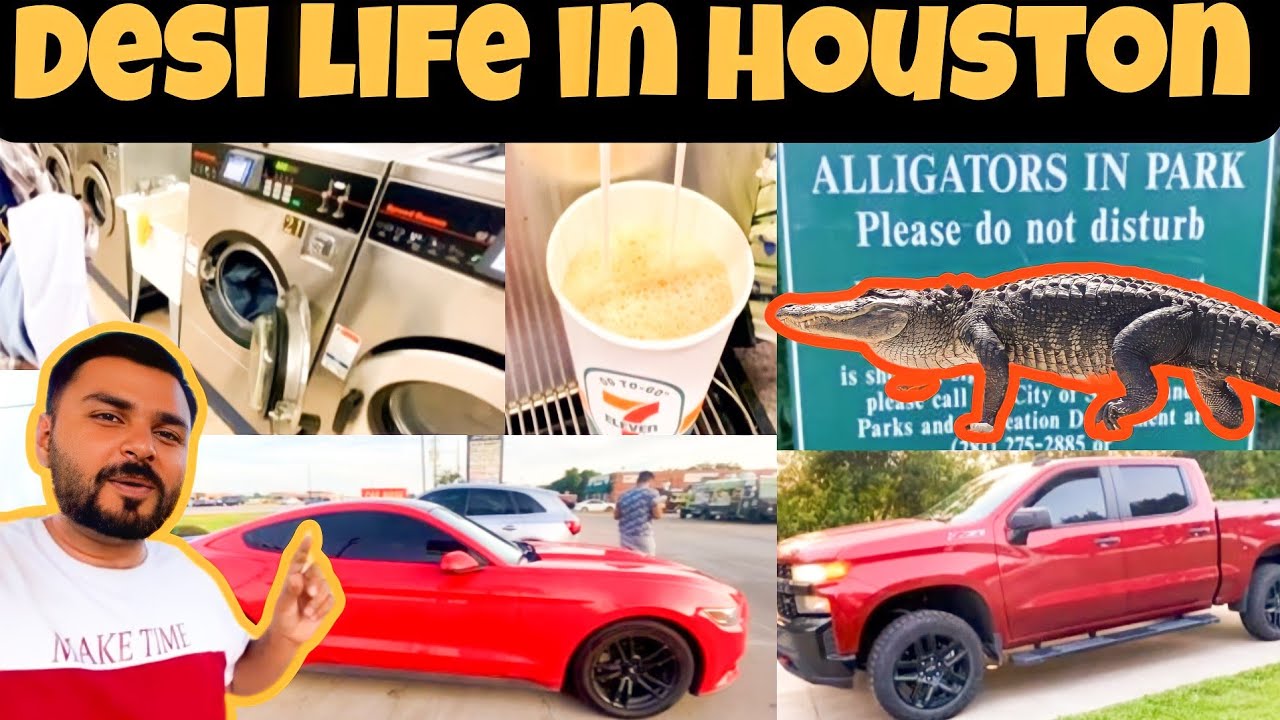 Desi Life in Houston - America 🇺🇸😍