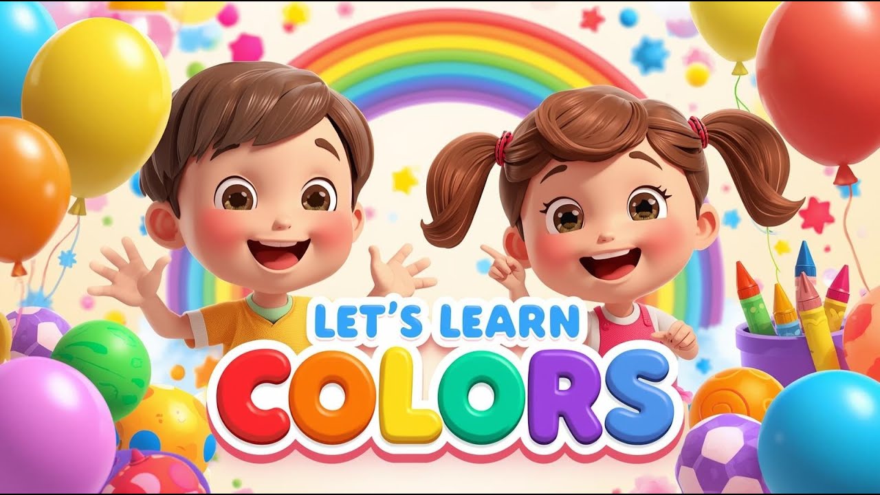 Ayo belajar warna bersama! (Part 2) | Video edukasi untuk anak TK dan SD