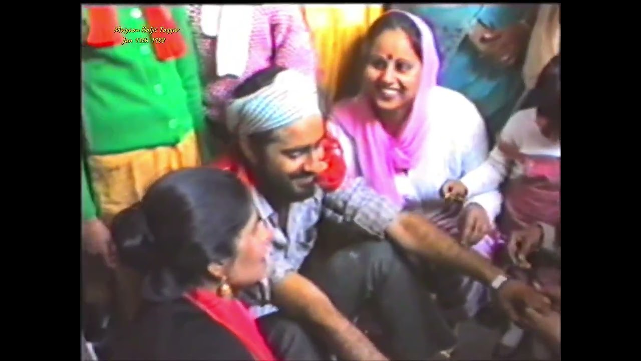 Baljit wedding 13 jan 1988   Maaiyan