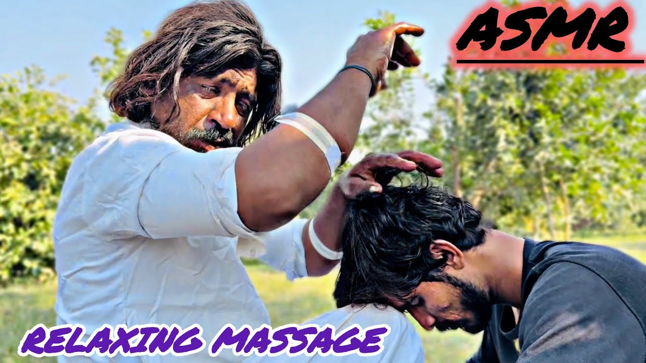 SUPER RELAXING CRACKS! BENGALI BABA ASMR HEAD, ARMS,SHOULDER & BACK MASSAGE 💆 #bengalibaba #asmr 