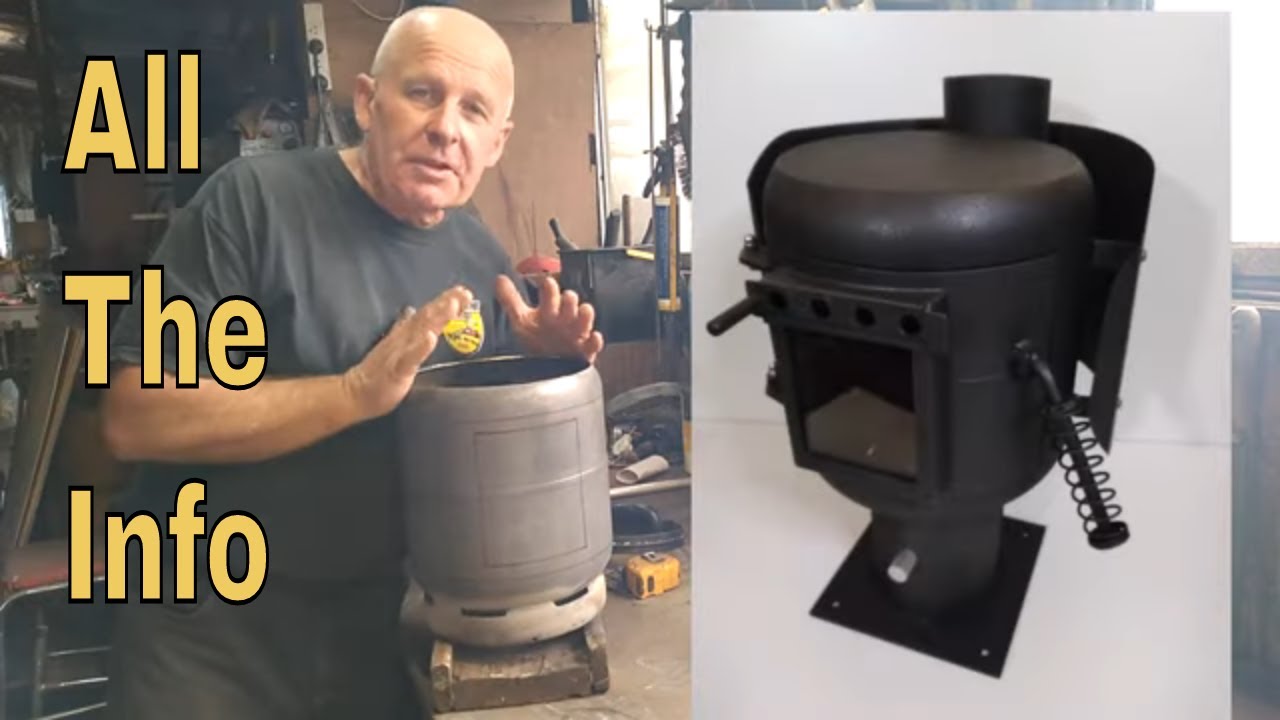 Сделайте ЛУЧШУЮ печь из газового баллона!