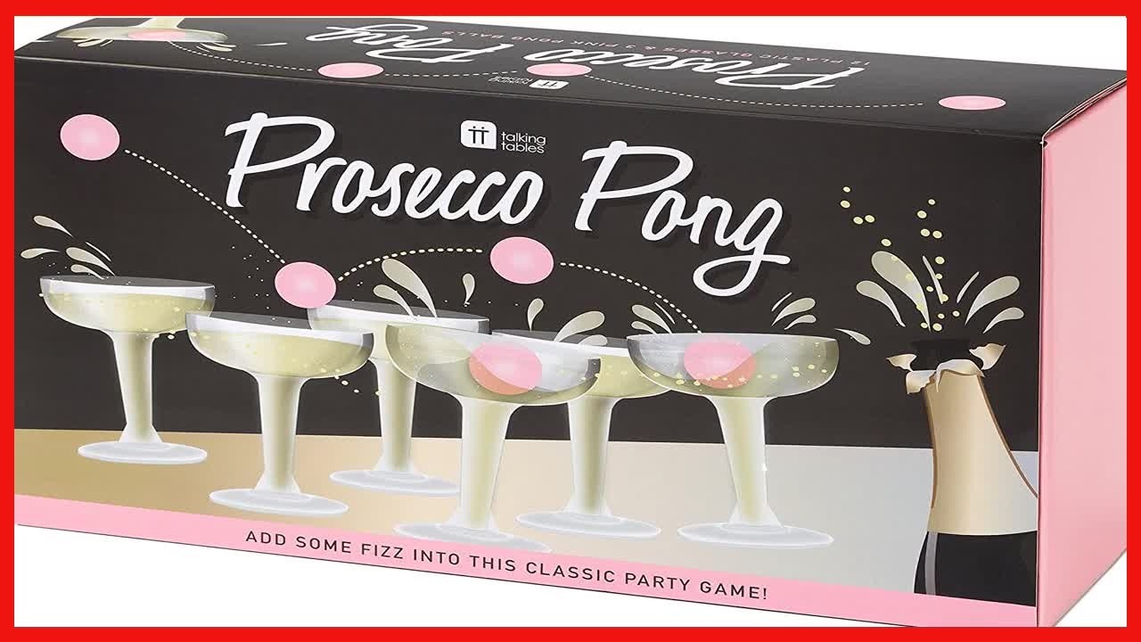 Prosecco Pong Drinking Party Game: The Ultimate Fun for Your Next Celebration
